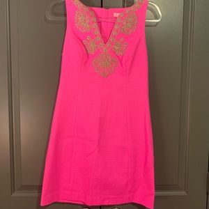 Lilly Pulitzer Pop Pink Shift Dress
